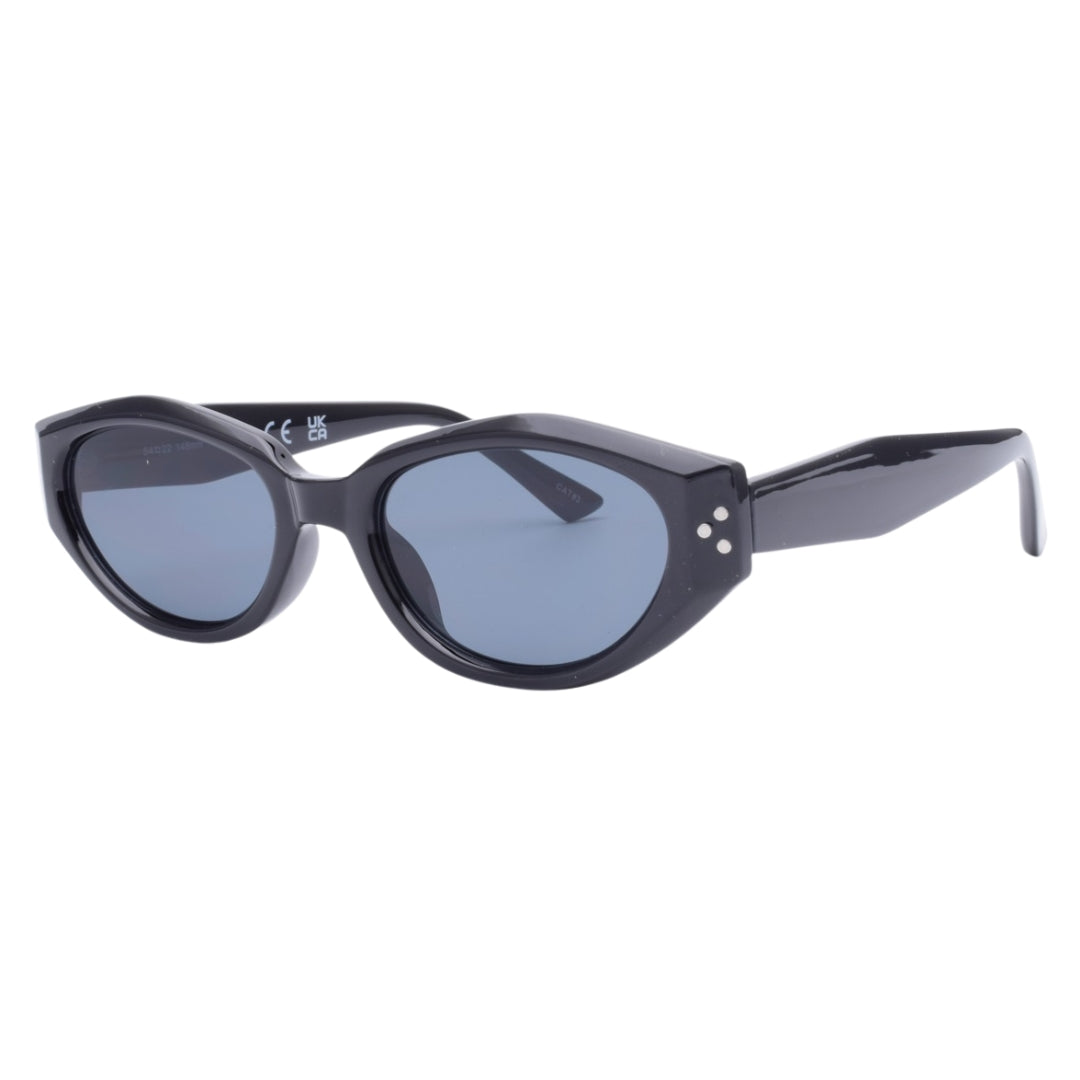 Trendy Round Sunglasses – Polycarbonate & Copper Frames