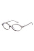 Round computer glasses for digital screen protection