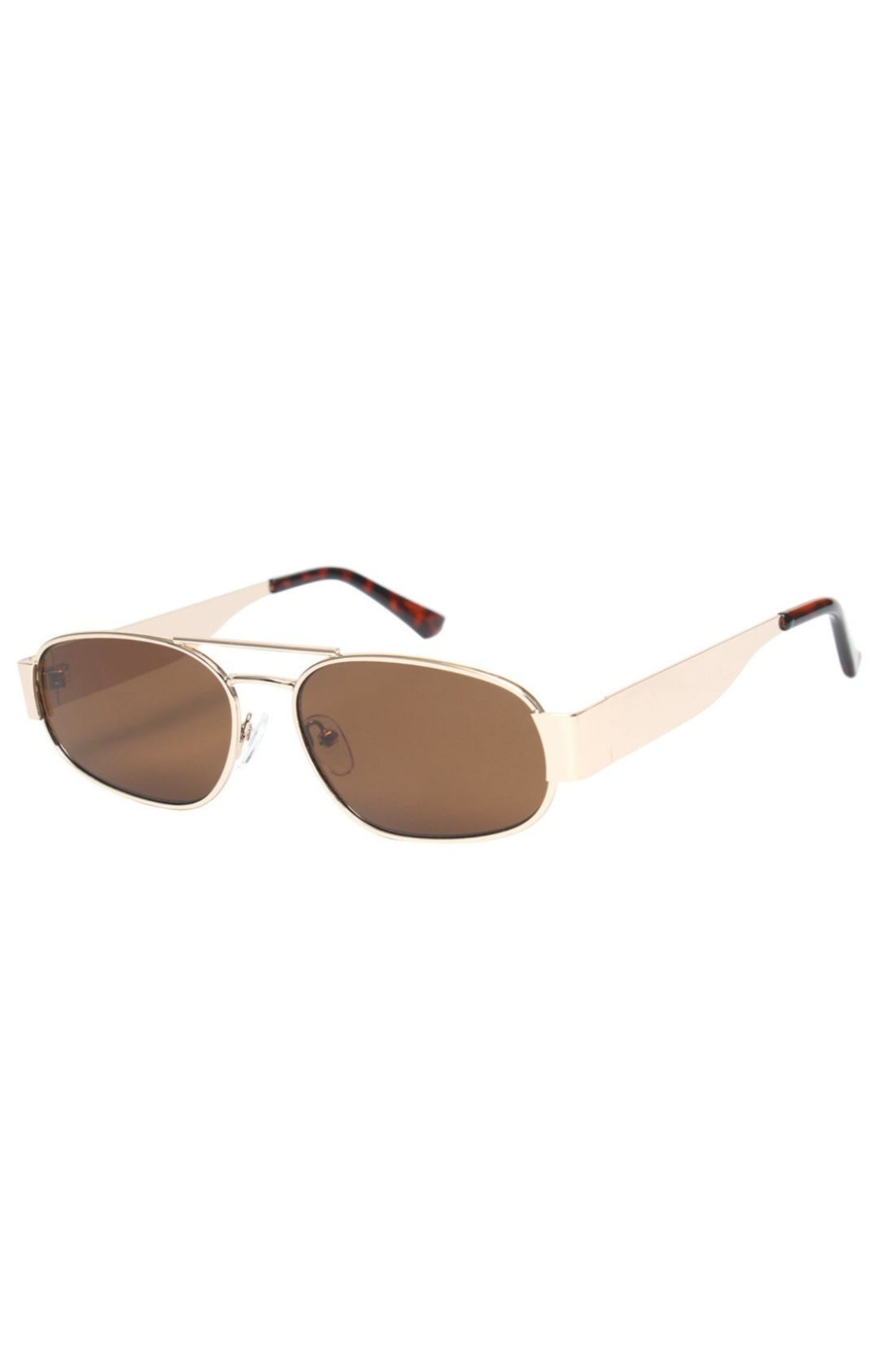 Upgrade your look with LUCIA Aviator Sunglasses. Featuring a sleek copper metal frame and UV-protected lenses, these timeless shades bring effortless style and all-day comfort.
