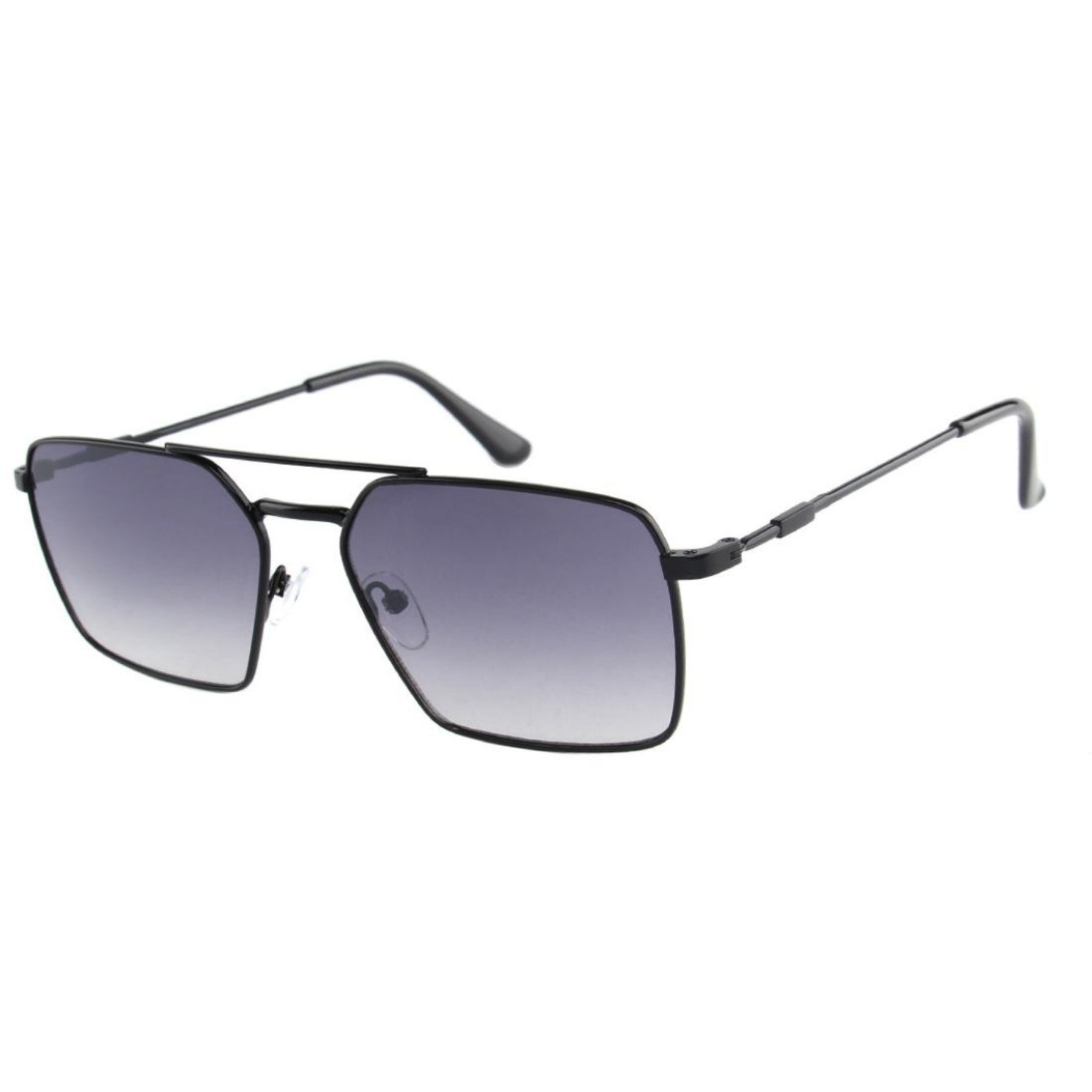 Stay effortlessly stylish with VIOLA Aviator Sunglasses. Featuring a copper metal frame and UV-protected lenses, these chic shades offer timeless elegance and lasting comfort.