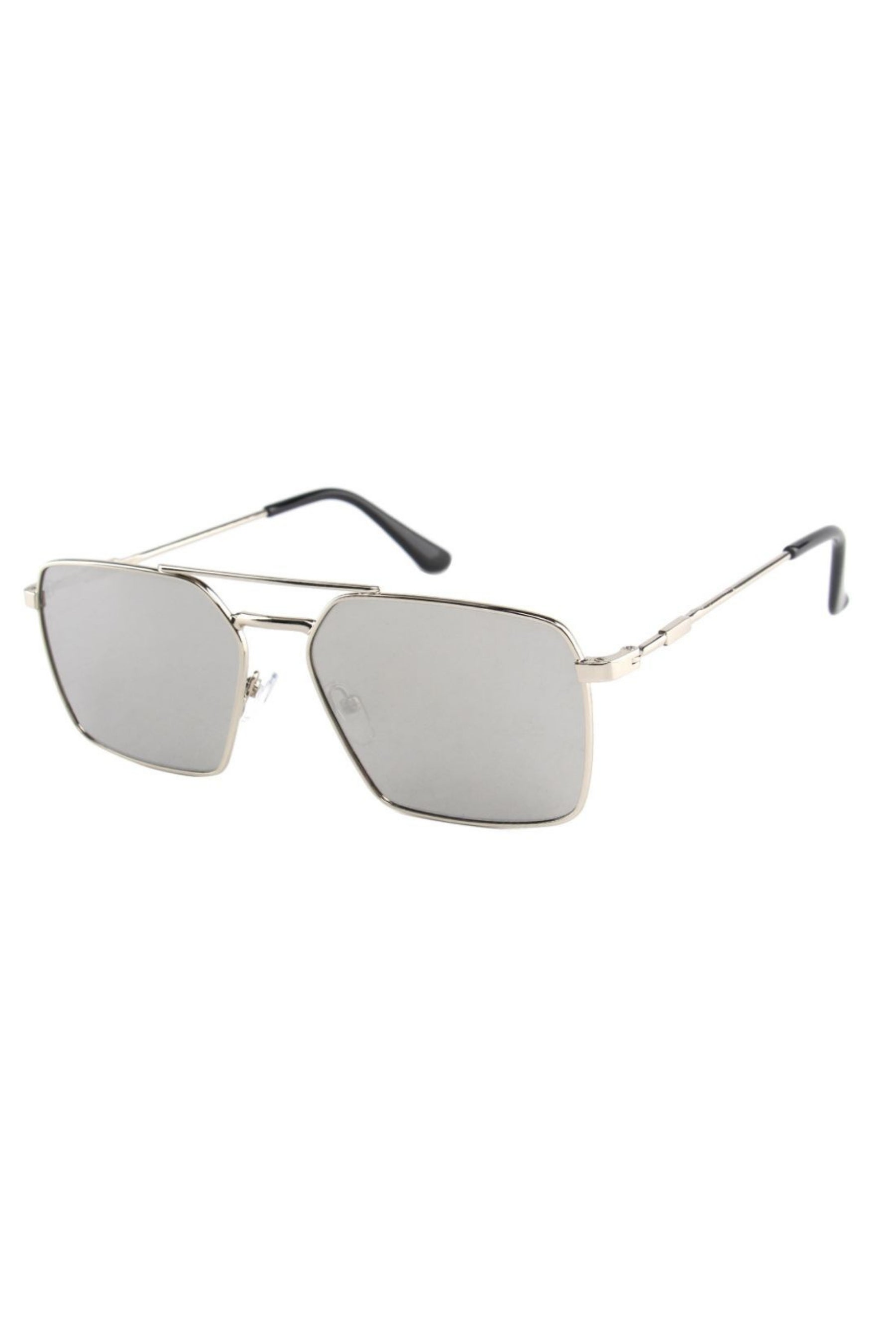 Stay effortlessly stylish with VIOLA Aviator Sunglasses. Featuring a copper metal frame and UV-protected lenses, these chic shades offer timeless elegance and lasting comfort.