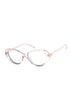 Cat eye elegance meets screen-ready comfort