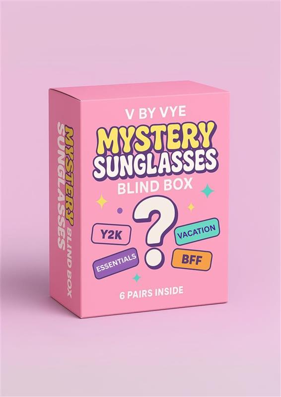 V BY VYE MYSTERY SUNGLASSES BLIND BOX